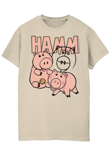 Disney Toy Story Hamm Homage Sand Graphic T-Shirt