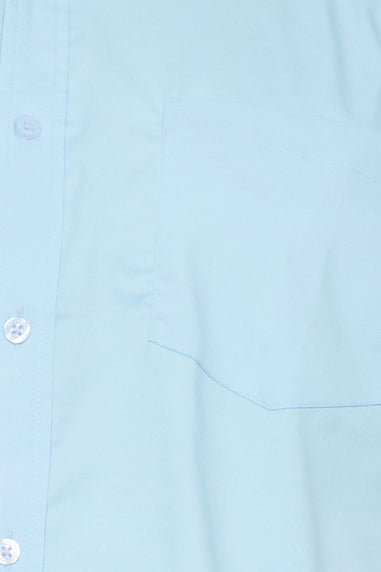 BadRhino Big & Tall Light Blue Stretch Short Sleeve Shirt