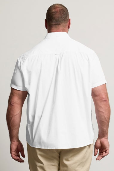 BadRhino Big & Tall White Poplin Shirt