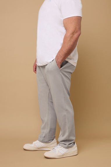 BadRhino Big & Tall Natural Brown Textured Jersey Joggers