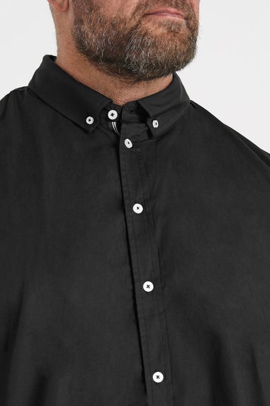 BadRhino Big & Tall 2 PACK Black Long Sleeve Poplin Shirts