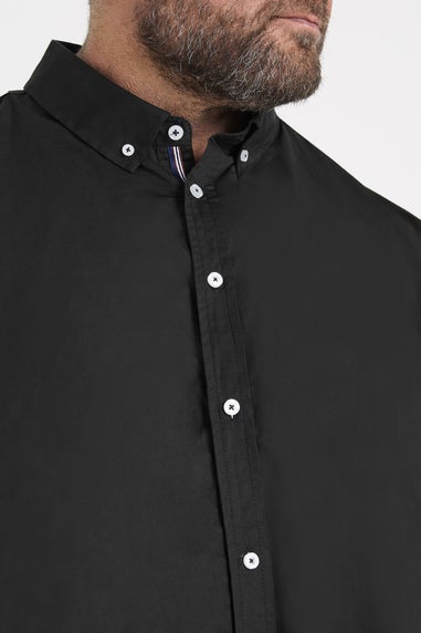 BadRhino Big & Tall 2 PACK Black Short Sleeve Poplin Shirts