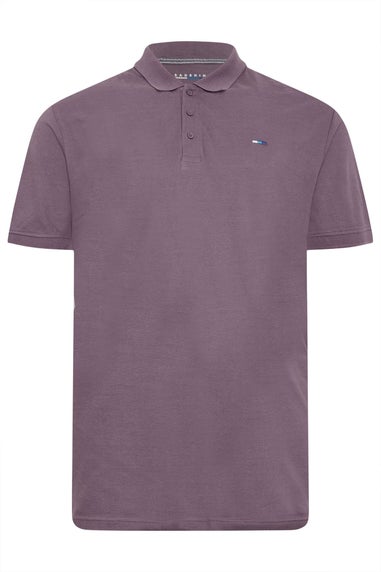 BadRhino Big & Tall 3 PACK Green & Plum Purple Polo Shirts