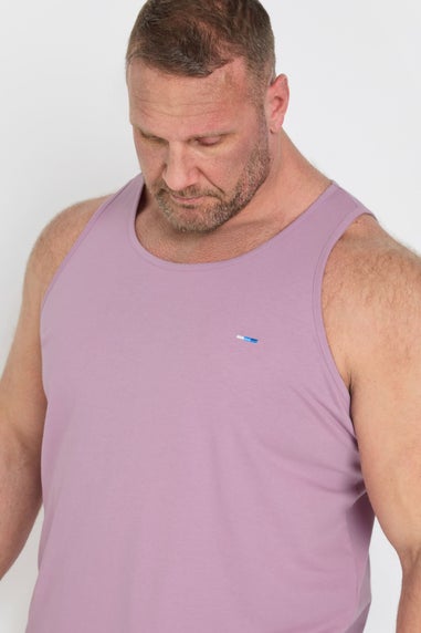 BadRhino Big & Tall Purple/ Blue/ Teal Green 3 Pack Vests