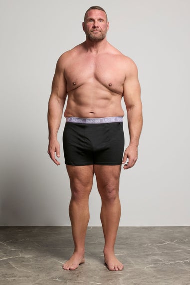 BadRhino Big & Tall 3 PACK Black Boxers