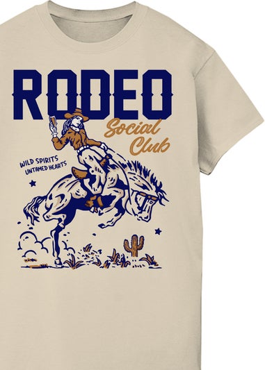 Brands In Rodeo Social Club Western Sand Graphic Boyfriend Fit T-Shirt