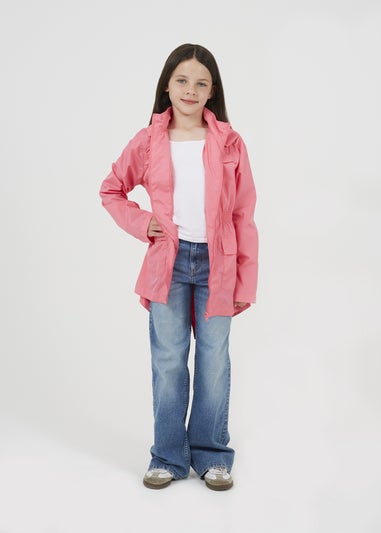 Brave Soul Pink Lightweight Showerproof Jacket (7-13 yrs)