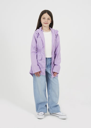 Brave Soul Lilac Lightweight Showerproof Jacket (7-13 yrs)
