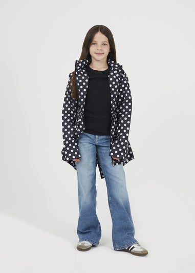 Brave Soul Black Lightweight Showerproof Jacket (7-13 yrs)