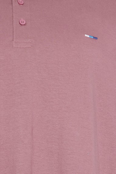 BadRhino Big & Tall Plum Purple Jersey Polo Shirt