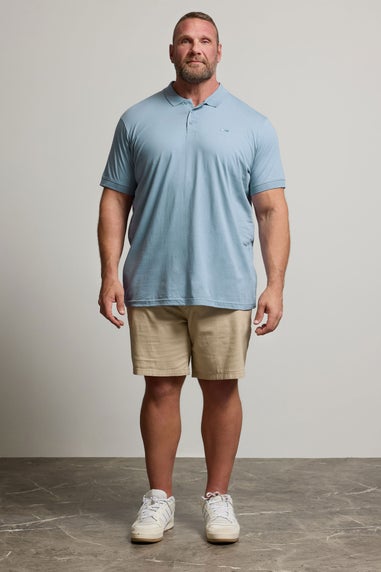 BadRhino Blue Jersey Polo Shirt