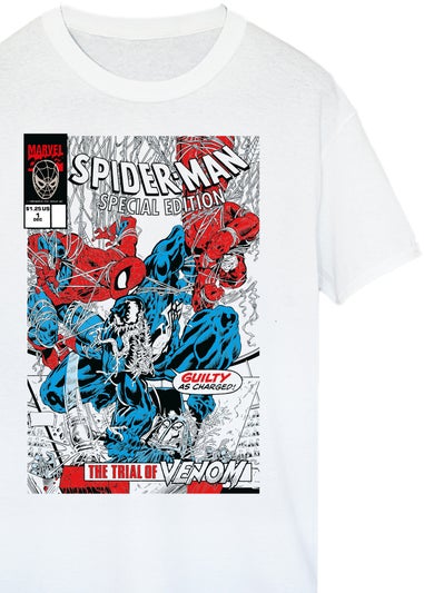 Marvel Comics Spider-Man Special Edition White Graphic T-Shirt