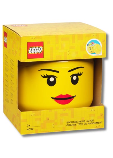 Lego Large Girl Storage Head