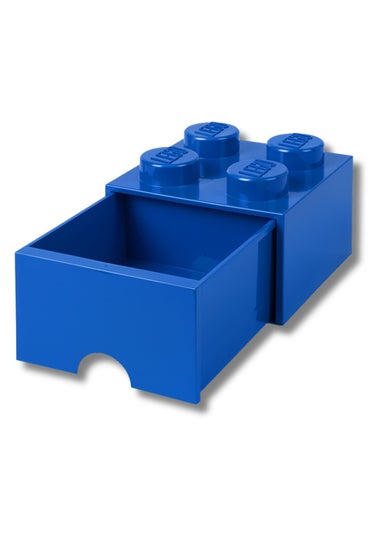 Lego Blue 4 Stud Brick Drawer