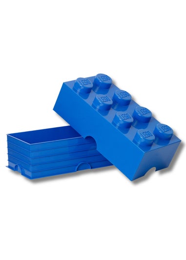 Lego Blue 8 Stud Storage Brick