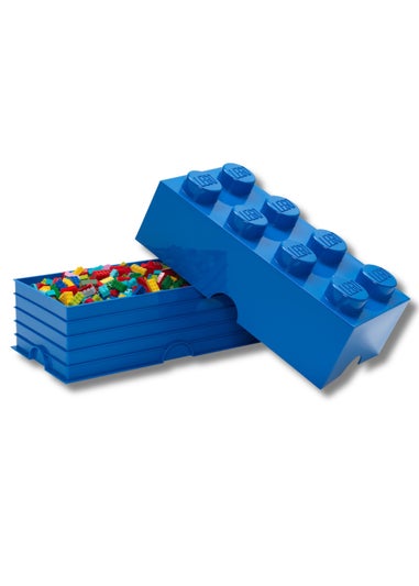 Lego Blue 8 Stud Storage Brick