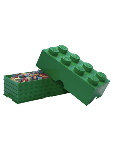 Lego Green 8 Stud Storage Brick