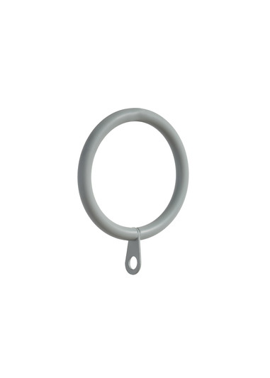 Little Black Book Grey Extendable Ball Curtain Pole