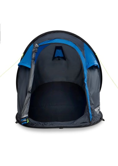 Regatta Blue/ Grey Malawi V2 2 Person Pop Up Waterproof Tent