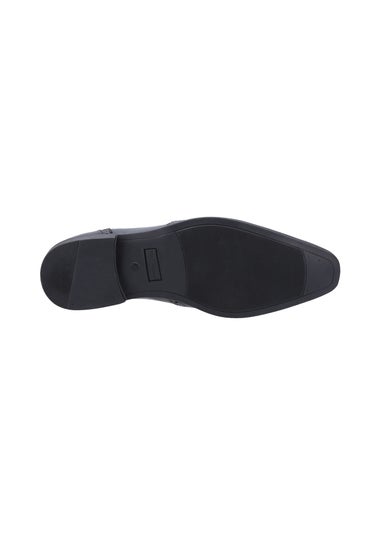Hush Puppies Black Elliot Brogue Shoe