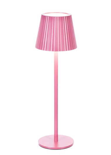 Premier Decorations LED USB Rechargeable Coral Touch Activated Aluminium Table Lamp