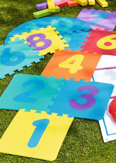 Premier Decorations Soft Rubber Hopscotch Outdoor Game