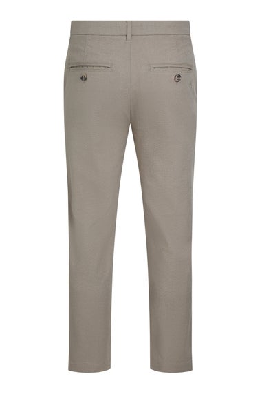 Weird Fish Stone Charleigh Textured Chino Trouser