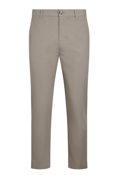 Weird Fish Stone Charleigh Textured Chino Trouser