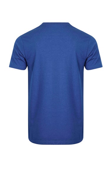 Weird Fish Cobalt Blue Fished Branded T-Shirt