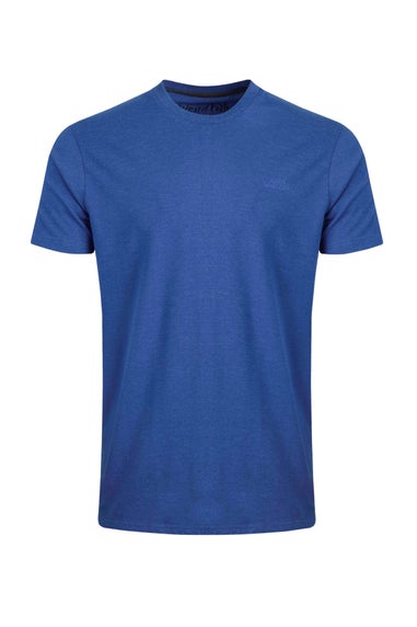 Weird Fish Cobalt Blue Fished Branded T-Shirt