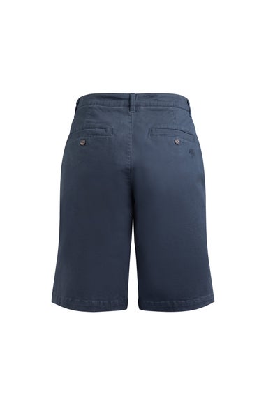 Weird Fish Navy Annalise Knee Length Chino Shorts