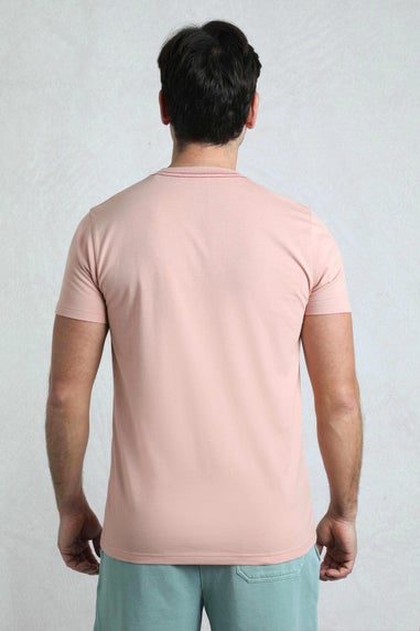 Weird Fish Dusty Rose Hang Loose Graphic T-Shirt