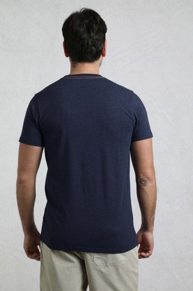 Weird Fish Dark Blue Hang Loose Graphic T-Shirt