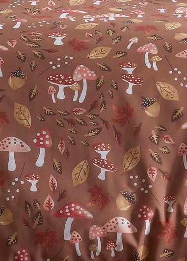 Fusion Woodland Dreams Reversible Natural Duvet Cover Set
