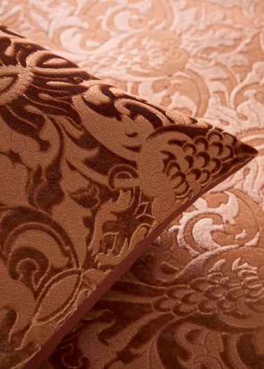 Laurence Llewelyn-Bowen Firenza Velvet Spice Duvet Cover Set