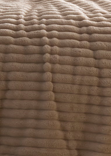 Appletree Morritz Soft Faux Fur Natural Duvet Cover Set
