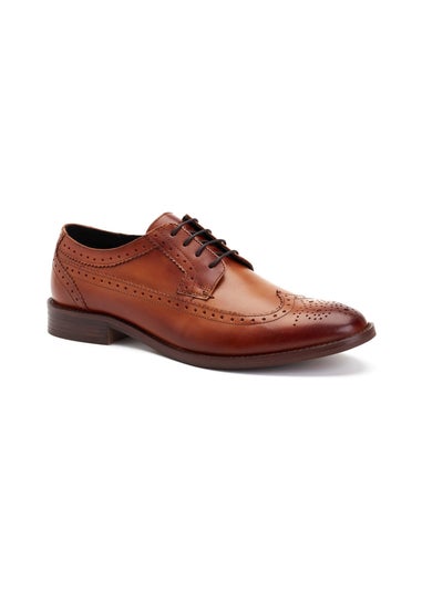 Base London Tan Twain Brogue