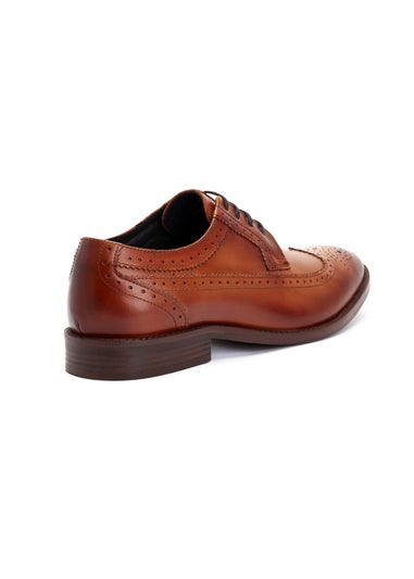 Base London Tan Twain Brogue
