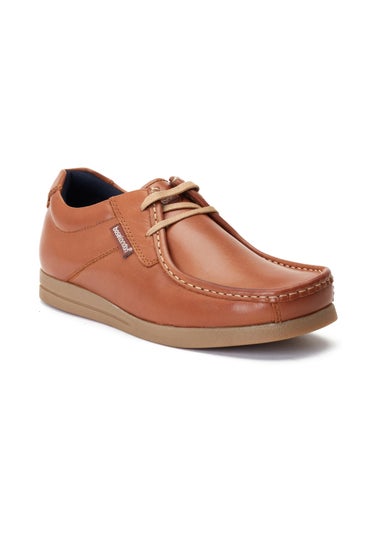 Base London Tan Event Waxy Shoe