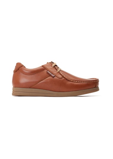 Base London Tan Event Waxy Shoe