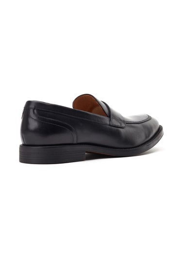 Base London Black Kennedy Slip On Loafer