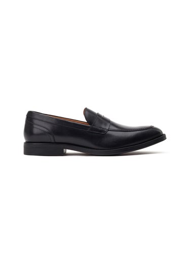 Base London Black Kennedy Slip On Loafer