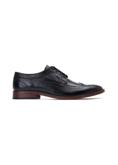 Base London Black Twain Brogue