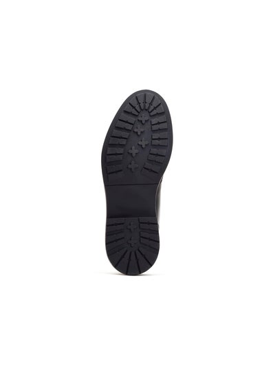 Base London Black Dime Derby Shoe
