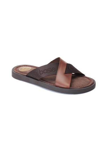 Base London Brown Webb Slider