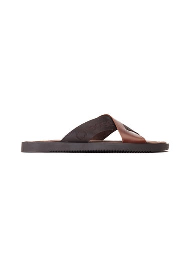 Base London Brown Webb Slider