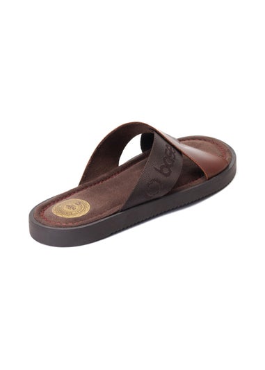Base London Brown Webb Slider