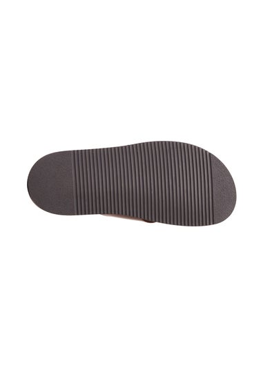 Base London Brown Webb Slider