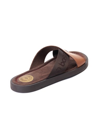 Base London Tan Webb Slider