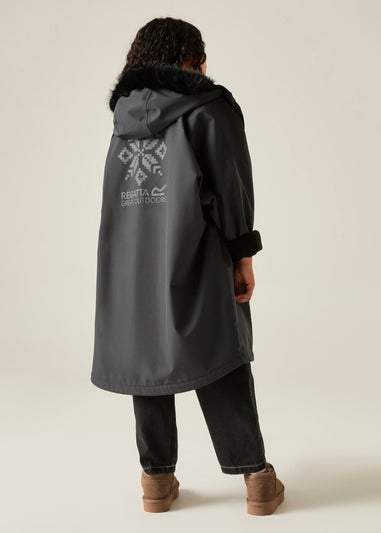 Regatta Slate Kids' Changing Robe